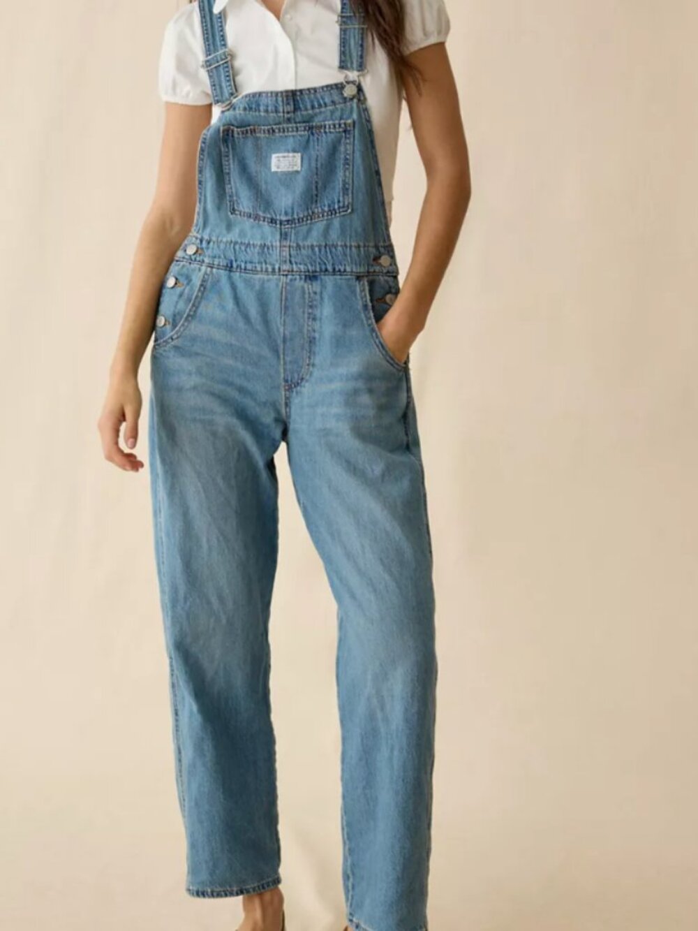 Levis Womens Lightweight overalls size XL